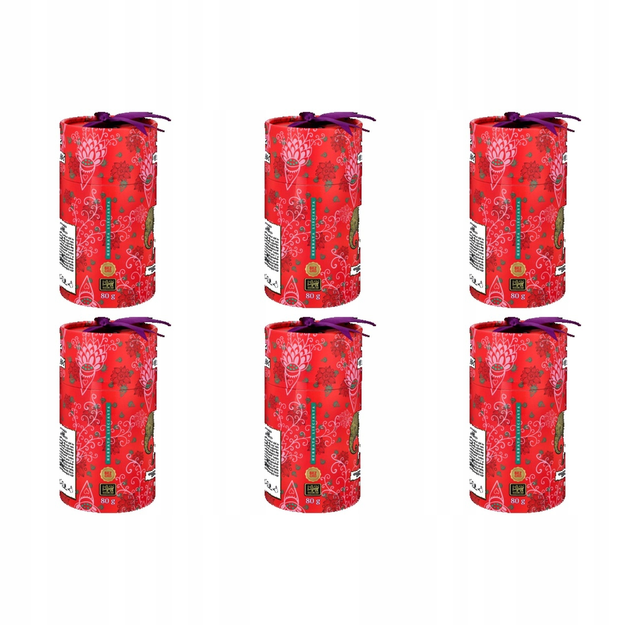 6x 80g Čaj černý listový Sir Adalbert's Tea láska