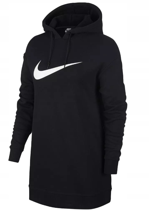Nike Sportswear Šaty Mikina , černá, volná, AV8290-010 Xs