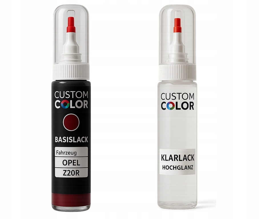 Custom Color Zaprawka Opel Z20R lakier zaprawkowy w sztyfcie klar 2x 20ml