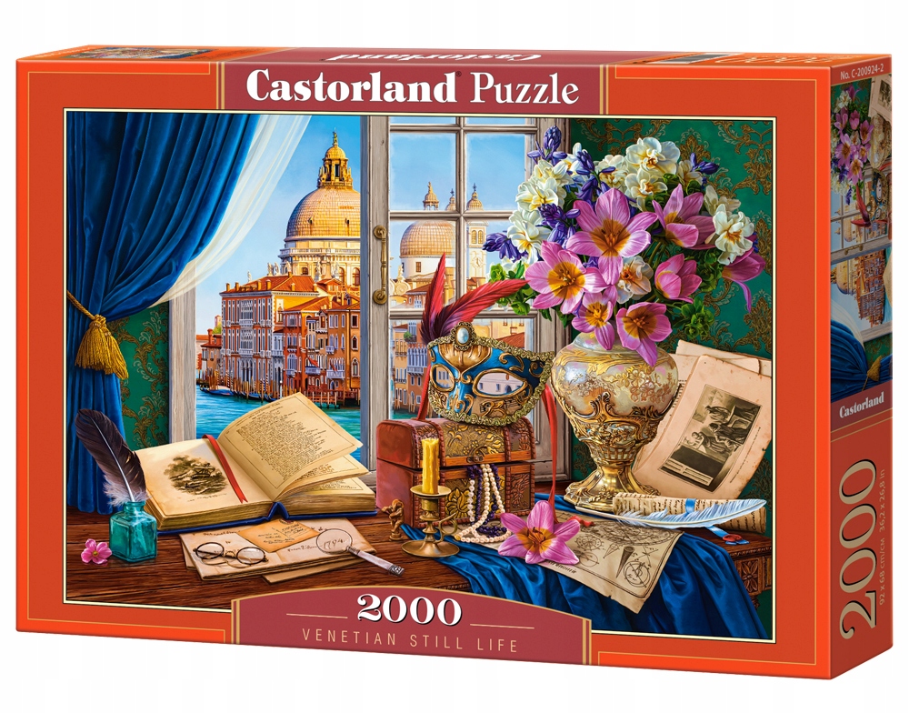 Puzzle 2000 el. Wenecka martwa natura