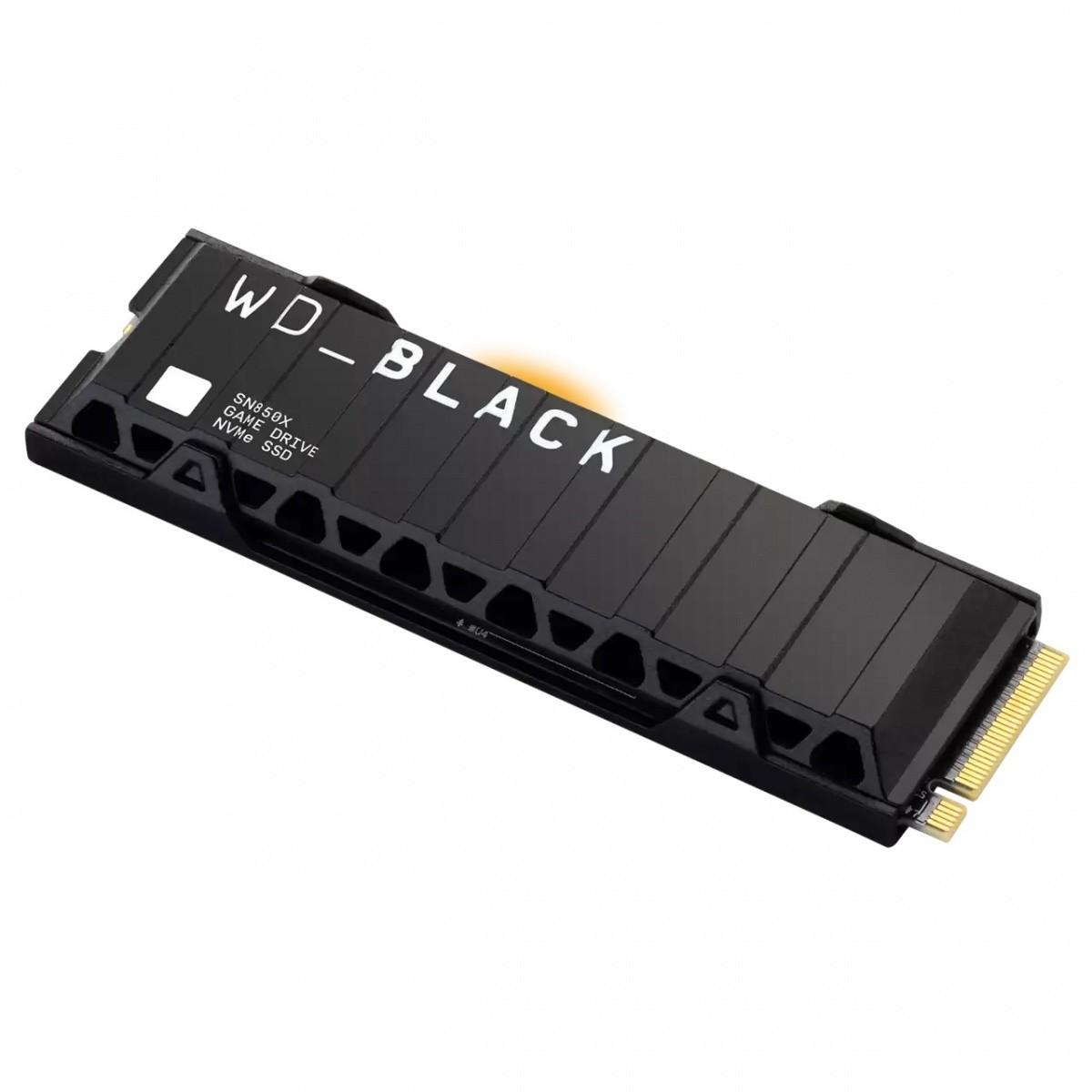 2TB Black Nvme Ssd Wi HEATSI/M.2 Pcie GEN4 5Y Warranty SN850X