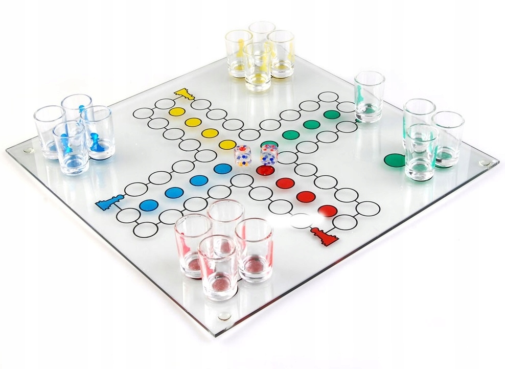 Číňanský Párty Hra S 16 Skleničkami