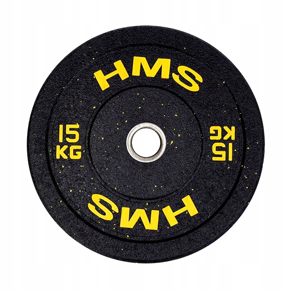 

HTBR05 Black Talerz Olimpijski Bumper 15 Kg Hms