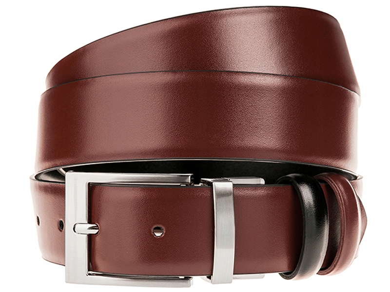 

Skórzany Dwustronny Szeroki Pasek Spodni PD46 75