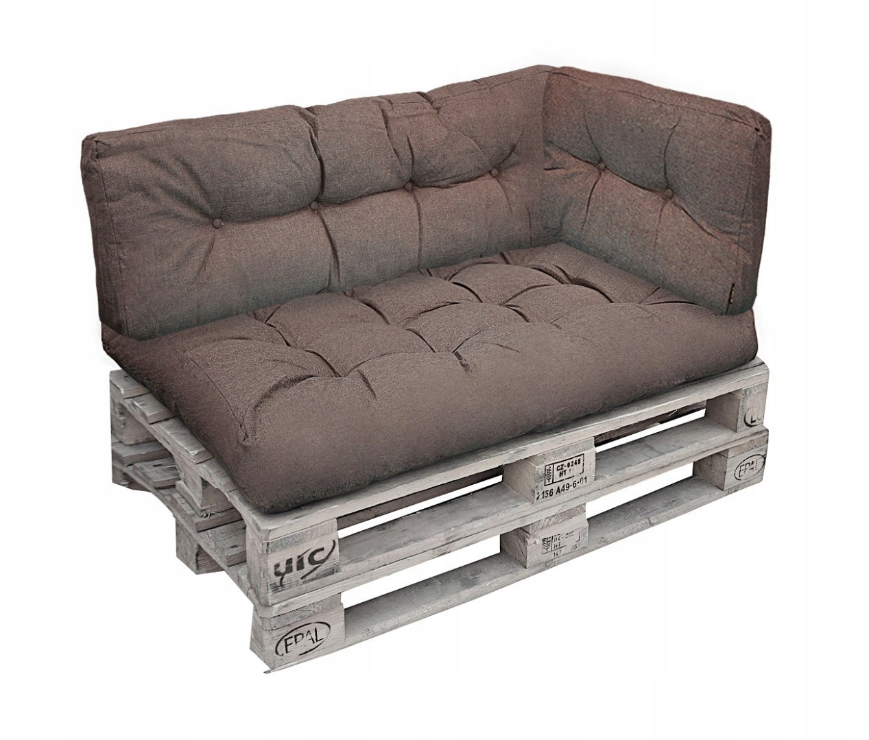 Sada Polštáře Zahradní nábytek Palety Lavička Pohovka