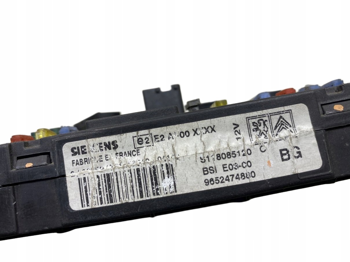 modulo BSI PEUGEOT PARTNER e 2.0 HDI 9652474880