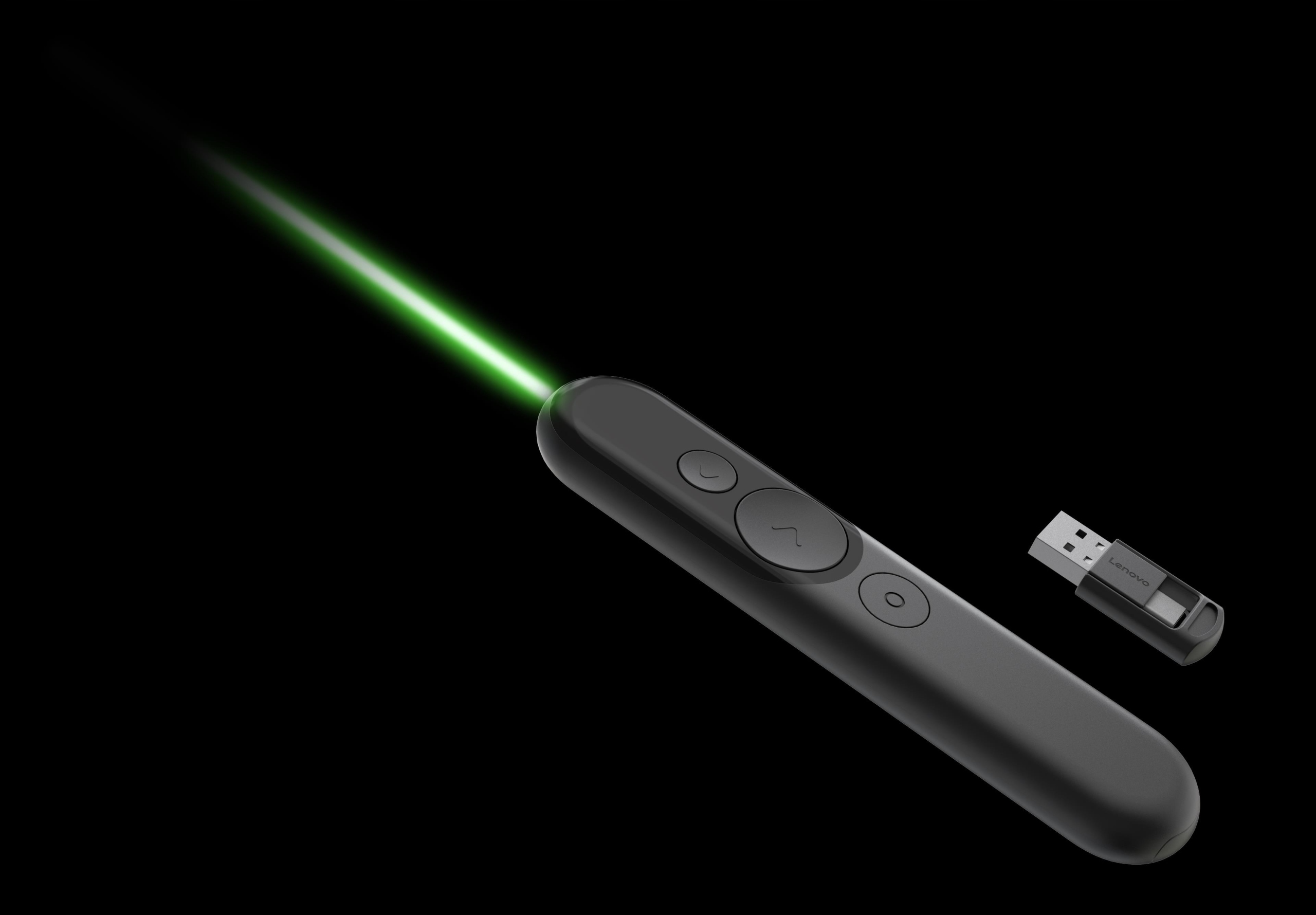 Lenovo Laser Rechargeable Presentation Remote GXH1Q30398