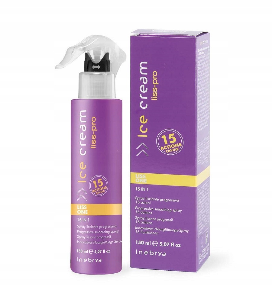 

Inebrya spray wygładzający Ice Cream Liss-Pro 150m