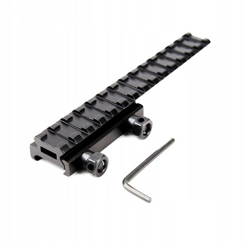 Shade Mount Szyna montażowa Picatinny 145mm z podwyższeniem 21 mm 14 slotów