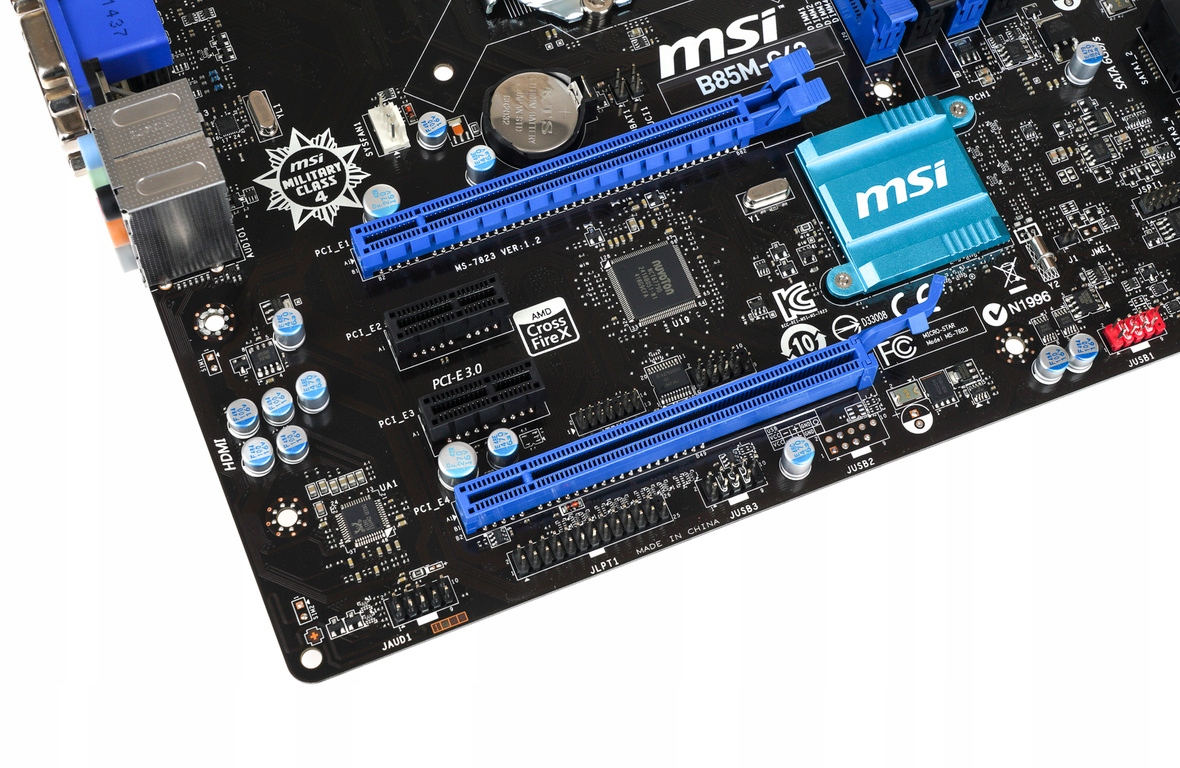 PŁYTA GŁÓWNA MSI B85M-G43 s1150 DDR3 CROSSFIRE XMP Chipset Intel B85 Express
