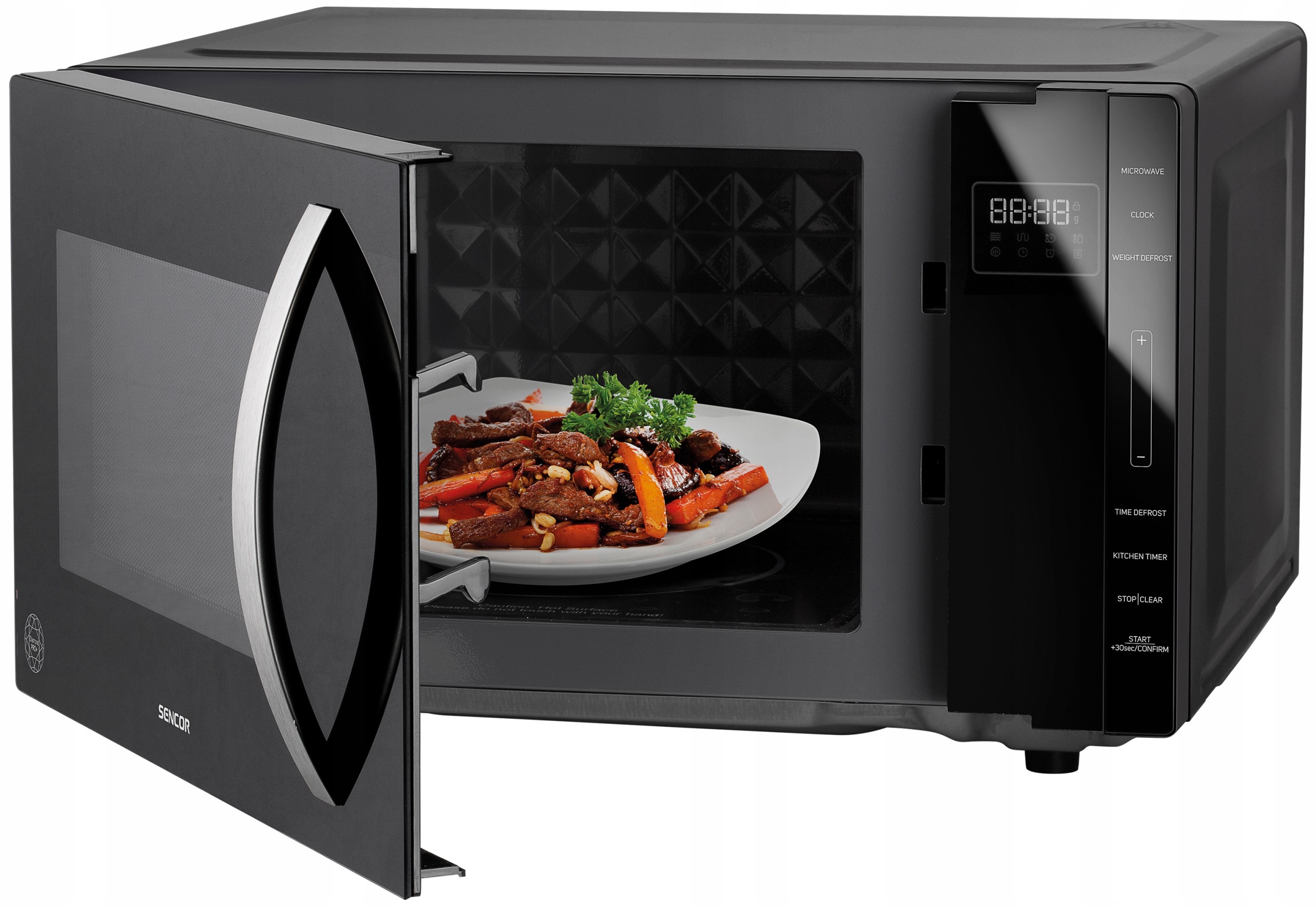 MIKROFALÓWKA BEZ TALERZA SENCOR MW 7023BK 800 W