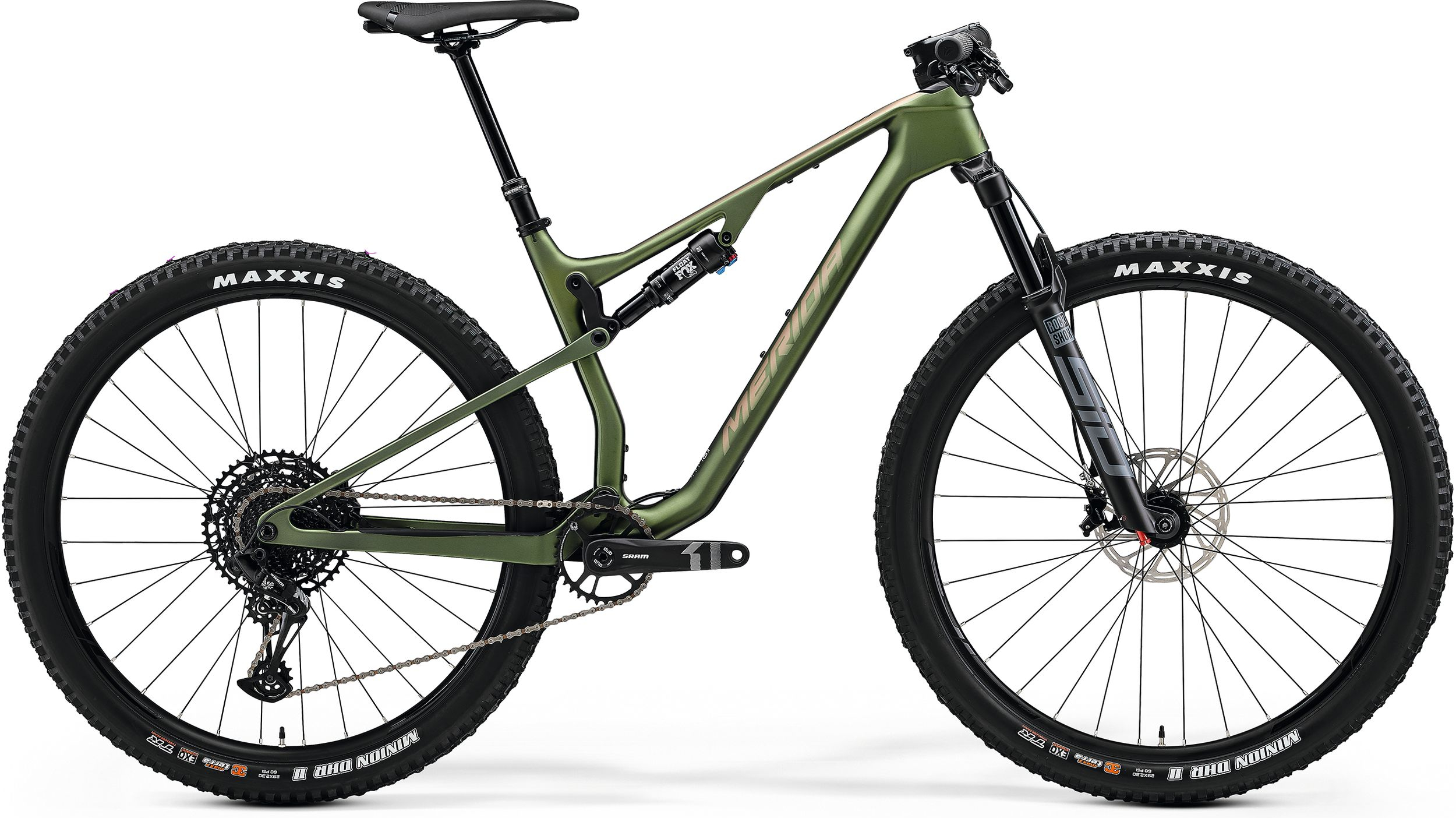 Rower Górski Enduro Merida Ninety-six 6000 M(17) Silk Fog Green, Sid