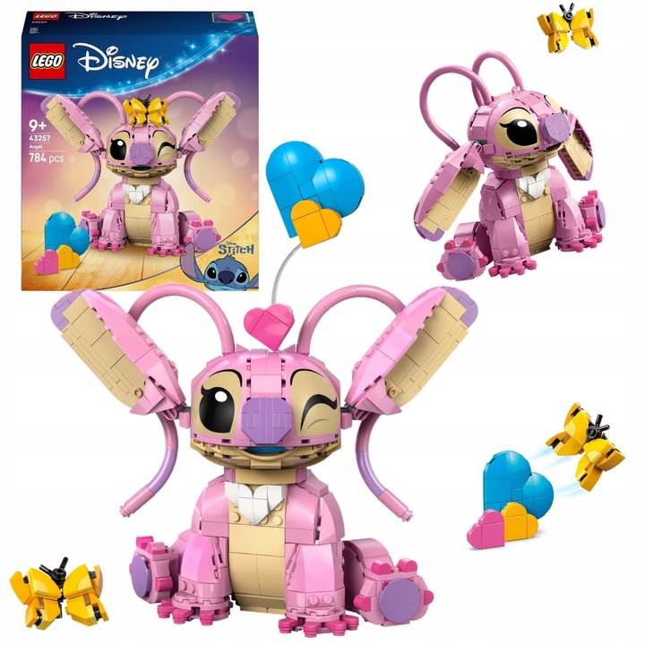 Lego Disney 43257 Andzia Lilo a Stitch 784 Elementů 9+ Dárek