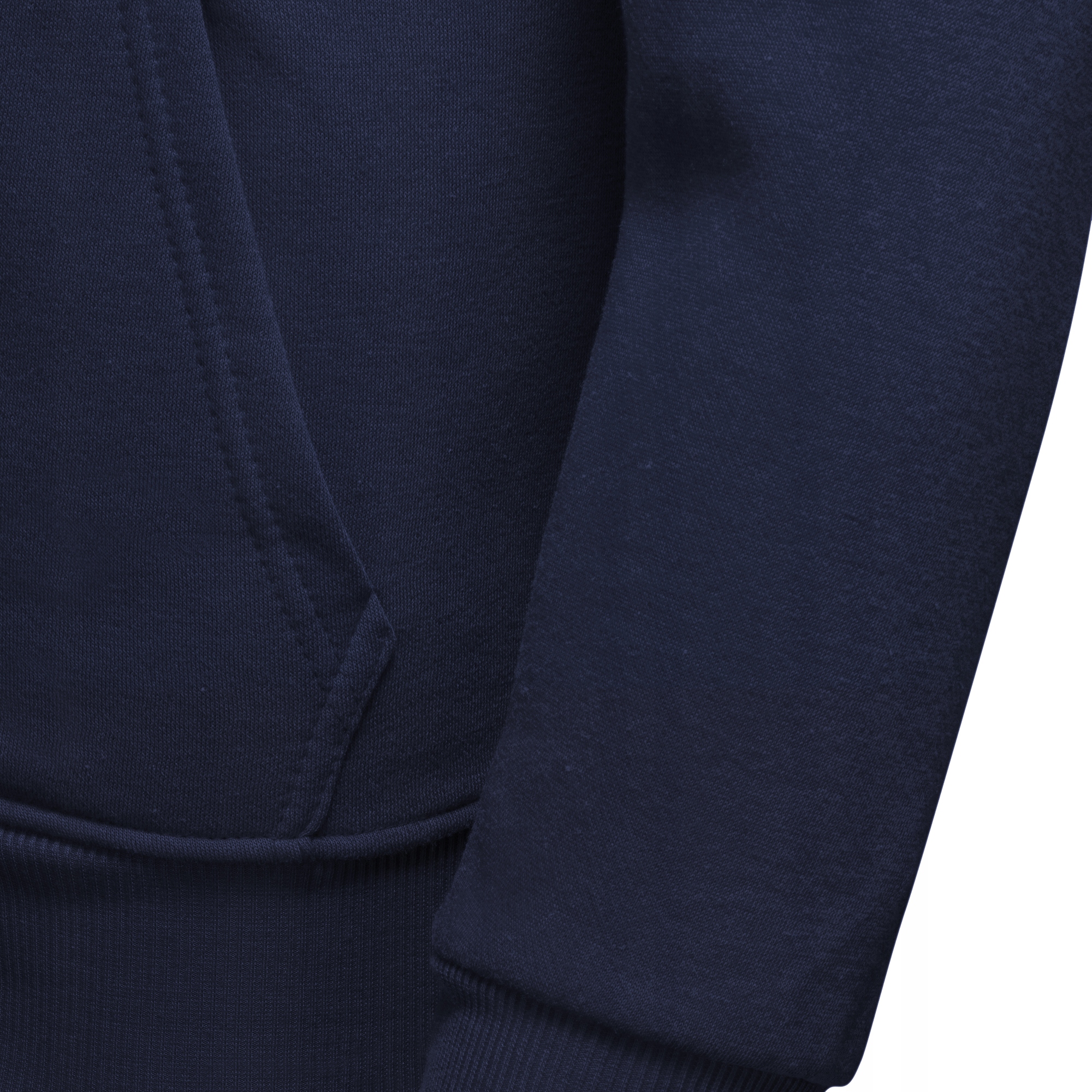 BL08 r. L GŁADKA ROZPINANA BLUZA Z KAPTUREM Kolor niebieski