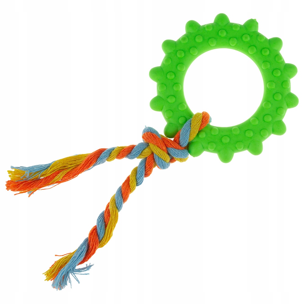 

Zabawka dla psa Gryzak ze sznurem dla szczeniaka