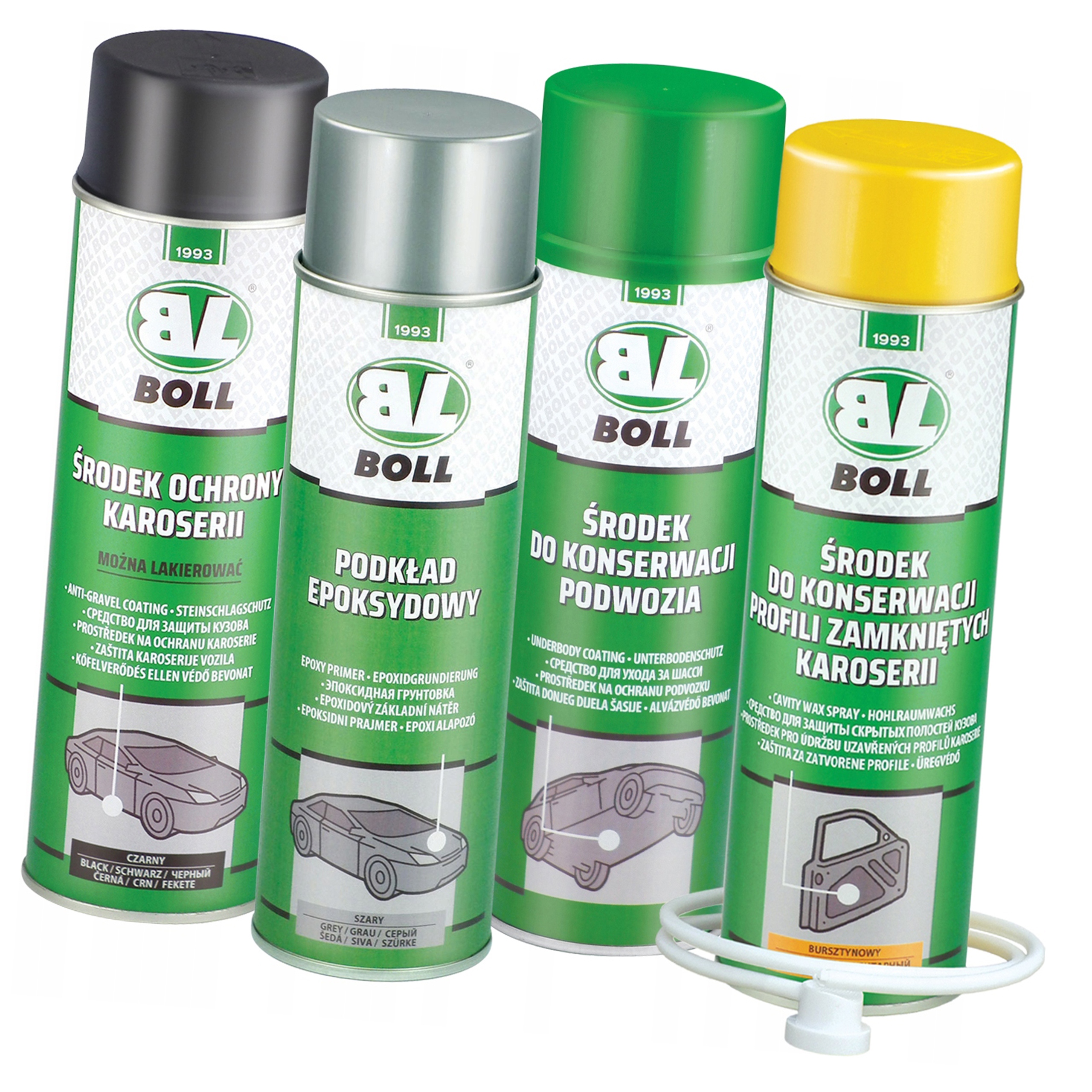 ZESTAW DO ZABEZPIECZENIA PRZED KOROZJĄ BOLL 4SZT