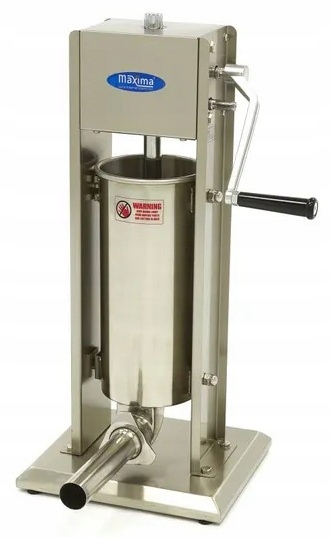 Plnička na klobásy 5L Vertikální Nerezová Ocel Maxima 09300461