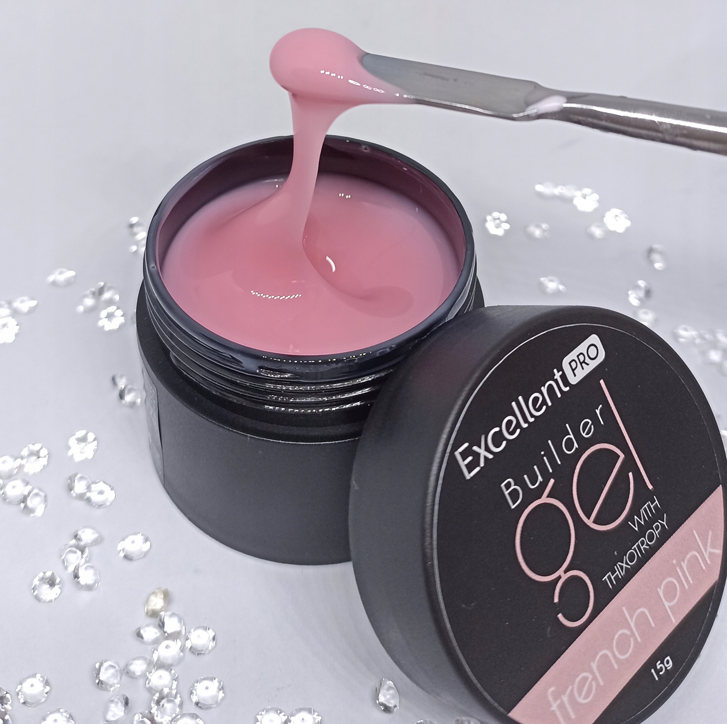 EXCELLENT PRO BUILDER GEL ŻEL BUDUJĄCY Z TIKSOTROPIĄ WYBÓR KOLORU 15 g Marka Excellent PRO