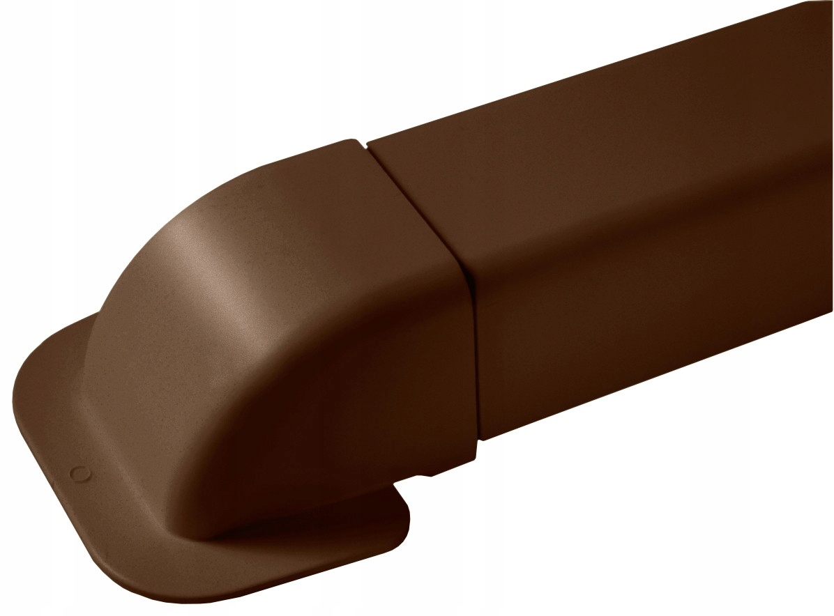 Maskownica ścienna koryta brązowego 80x60mm