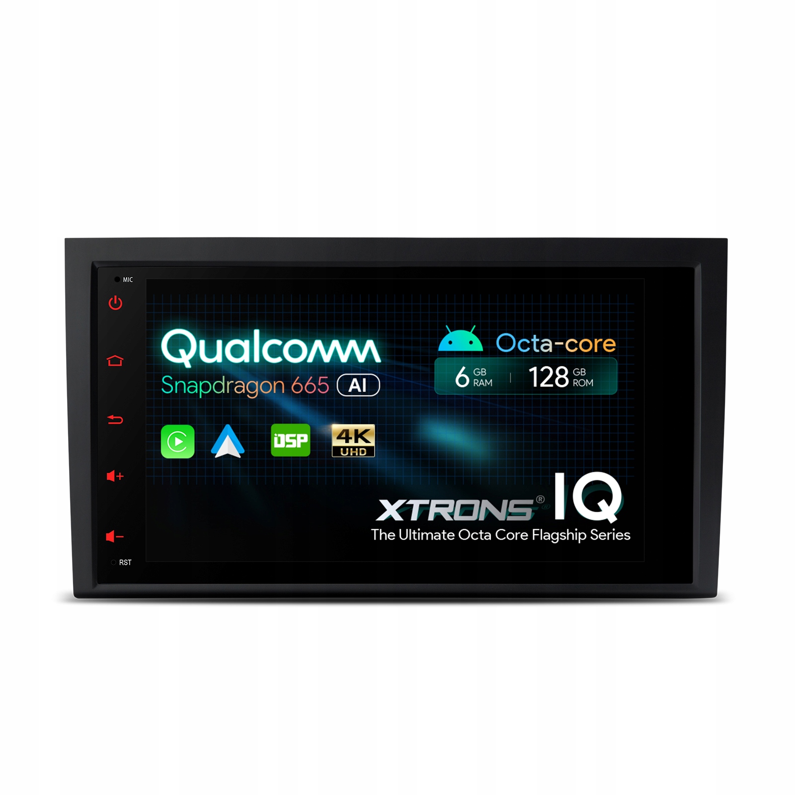 Навігаційне радіо Audi S4 B6 / B7 Xtrons-Snapdragon