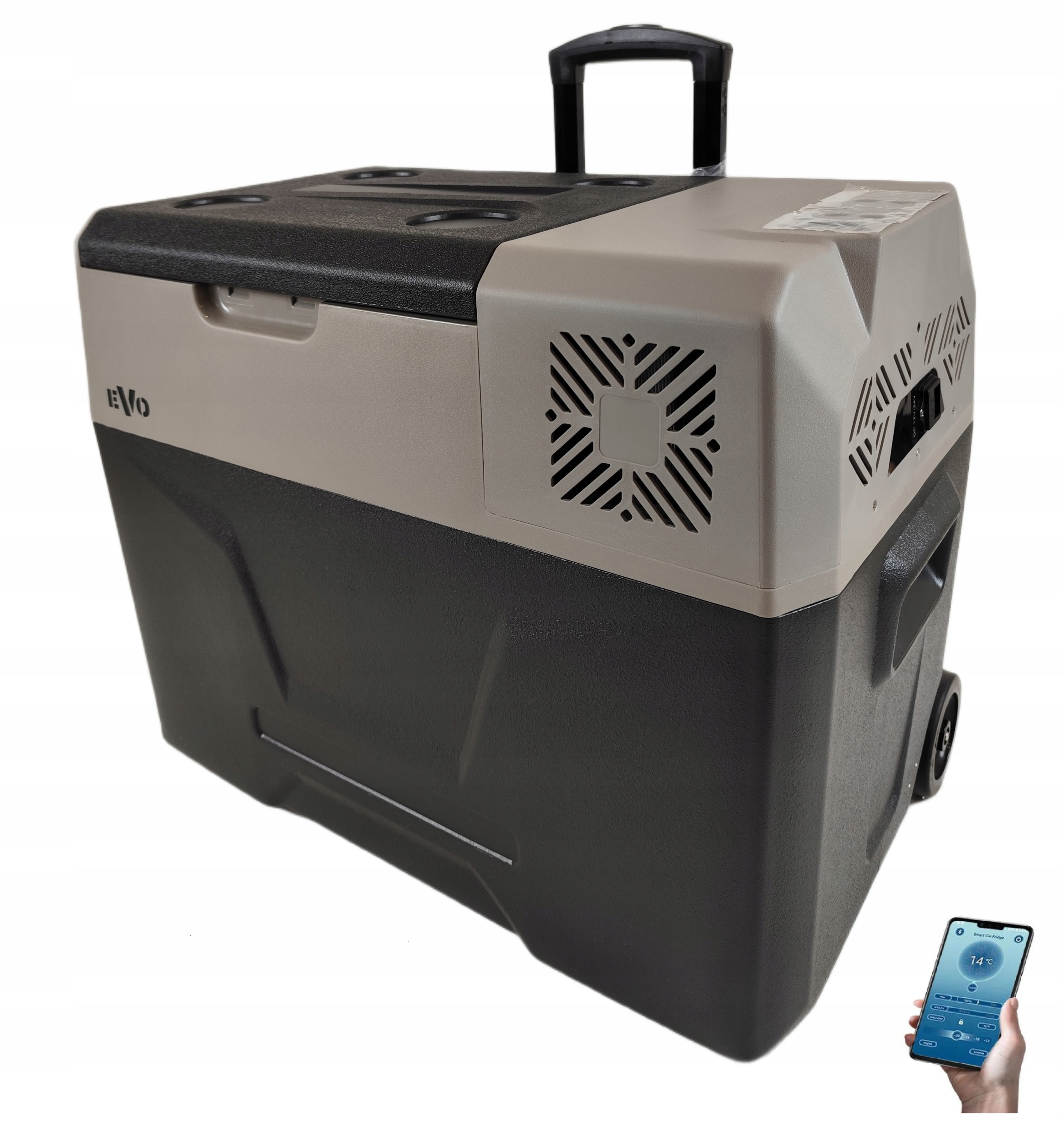 Lodówka Kompresorowa Turystyczna Samochodowa Zamrażarka Evo 40L 12/24/230v