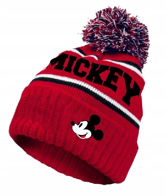 

Czapka Zimowa Myszka Mickey 52 Czerwona