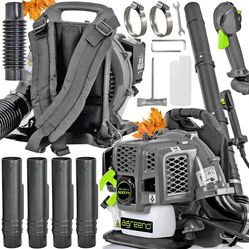 Foukač 370 km/h 24 m3/min Listí Zahradní Agreeno AG077