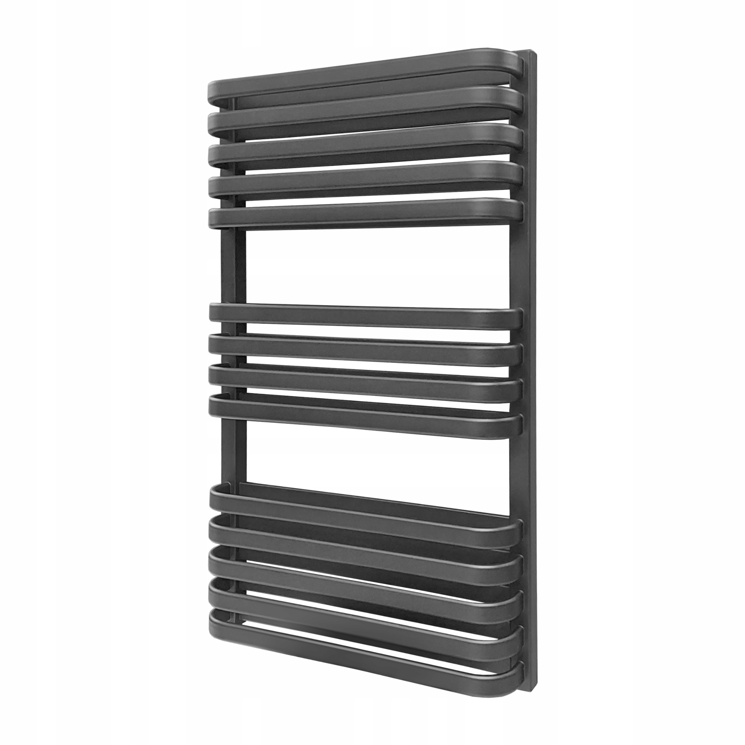 Koupelnový radiátor Luxrad Piatto Due 93,4x53 cm Zbd černý 1032 W