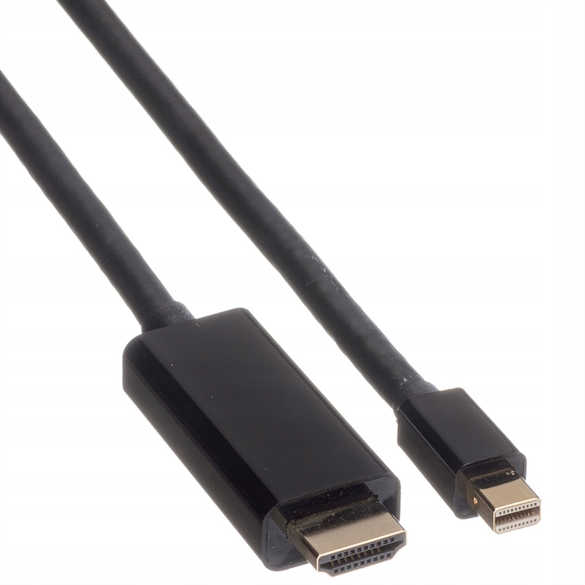Kabel Mini DisplayPort DP-UHDTV M/M czarny 1m Kod producenta 11.04.5795