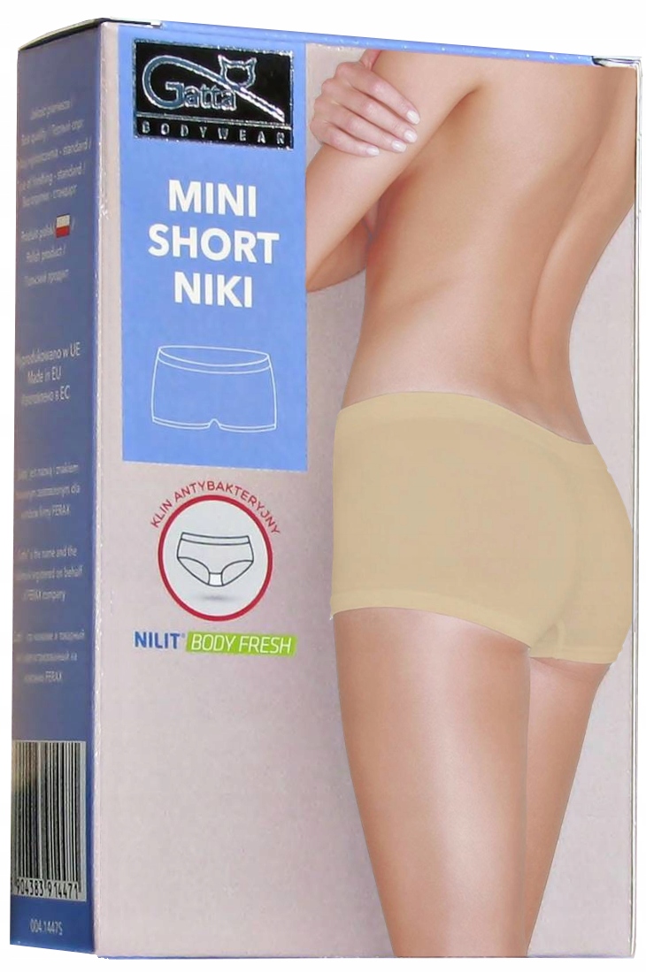 

Gatta Mini Szorty Niki Damskie Bezszwowe r.L