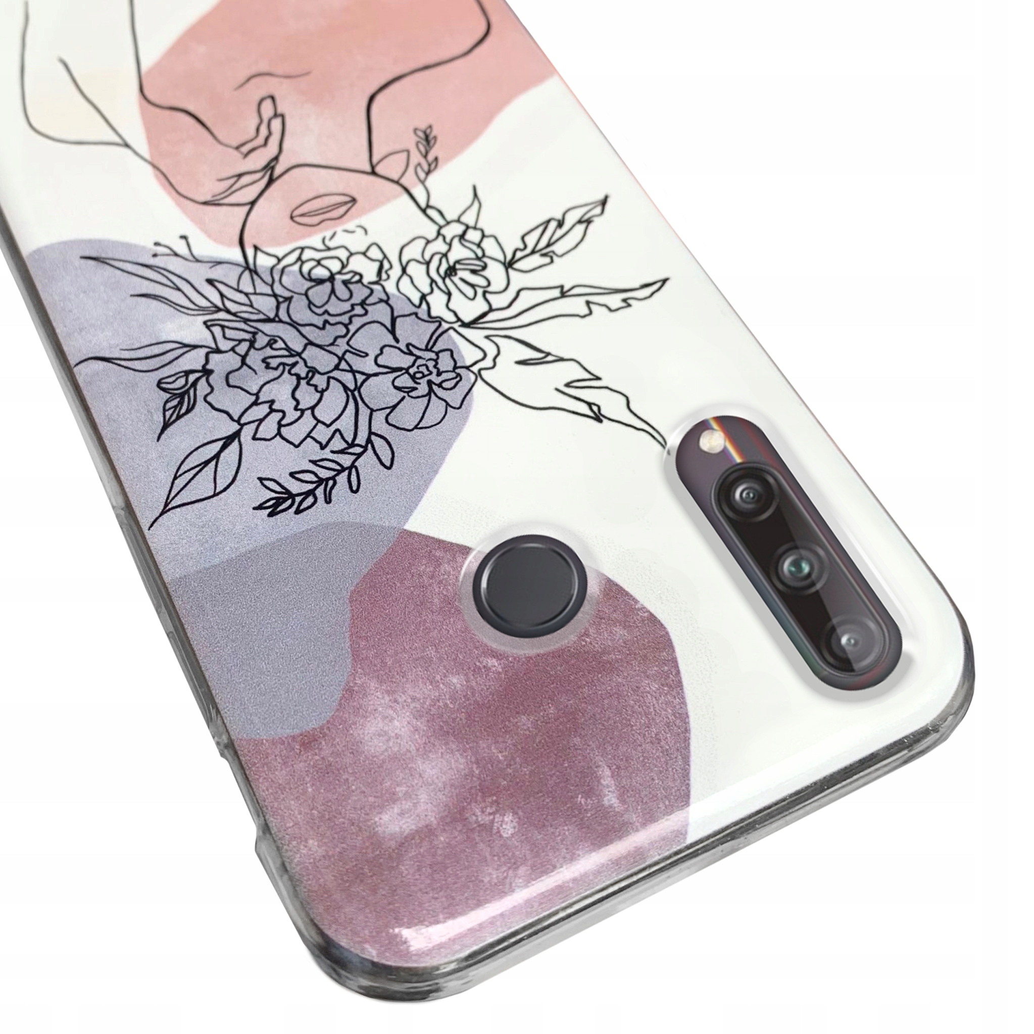 

Grube etui 2MM do Huawei P40 Lite E + Szkło 3D