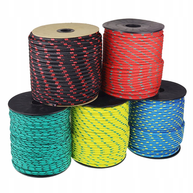 Polypropylenové lano Fi 18,0 mm Mix barev Rolka 70 M LPPFI18H