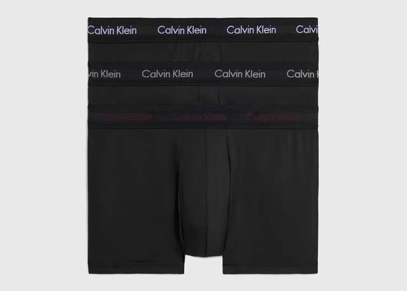 Calvin Klein Boxerky 0000U2664G S Low Rise Trunk 3PK