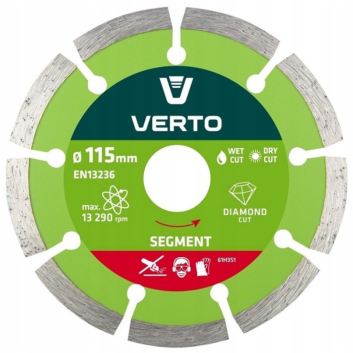 TARCZA DIAMENTOWA SEGMENTOWA 115MM