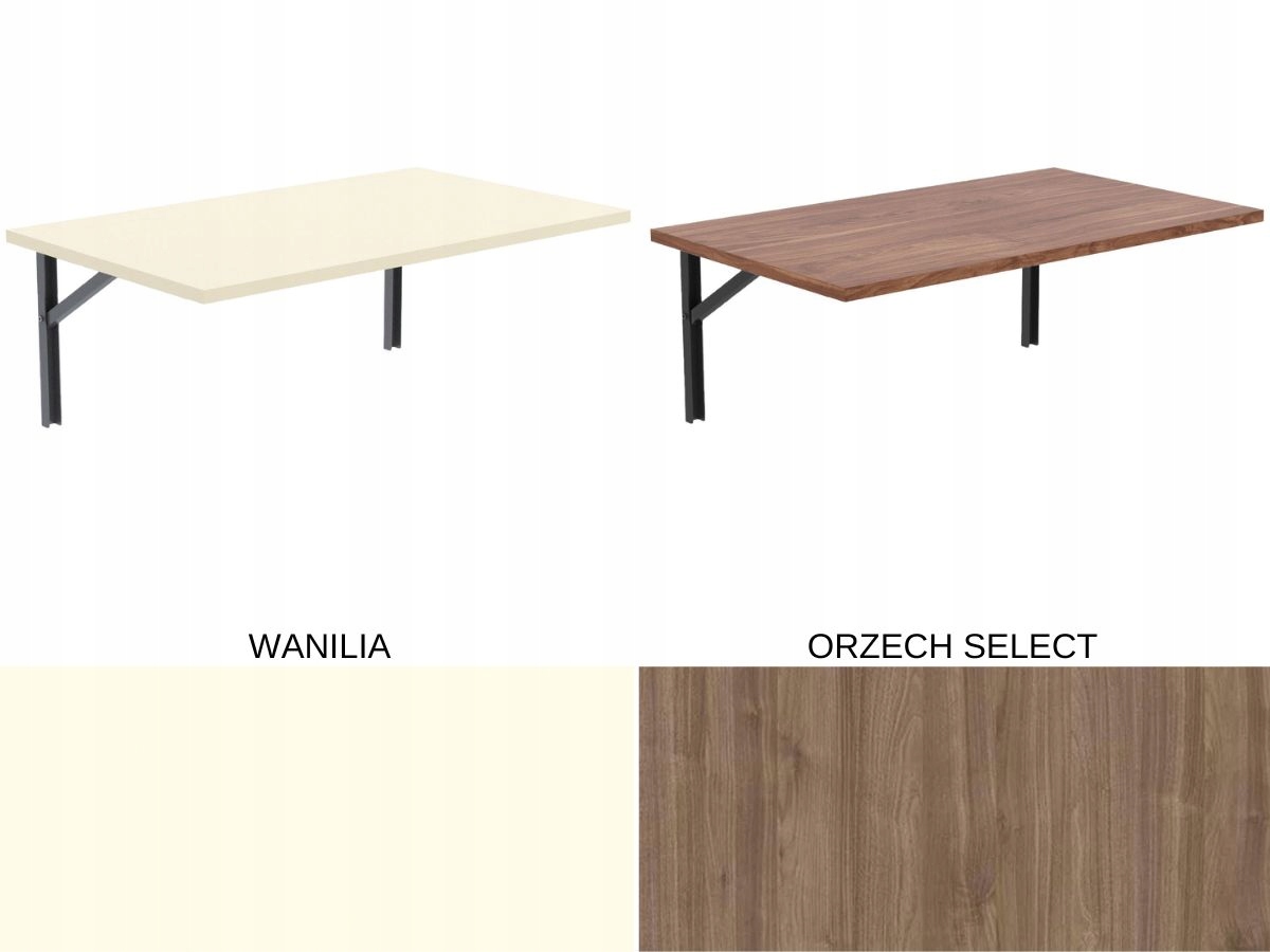 Stół składany blat rozkładany 70x60 Wybór kolorów Szerokość mebla 70 cm