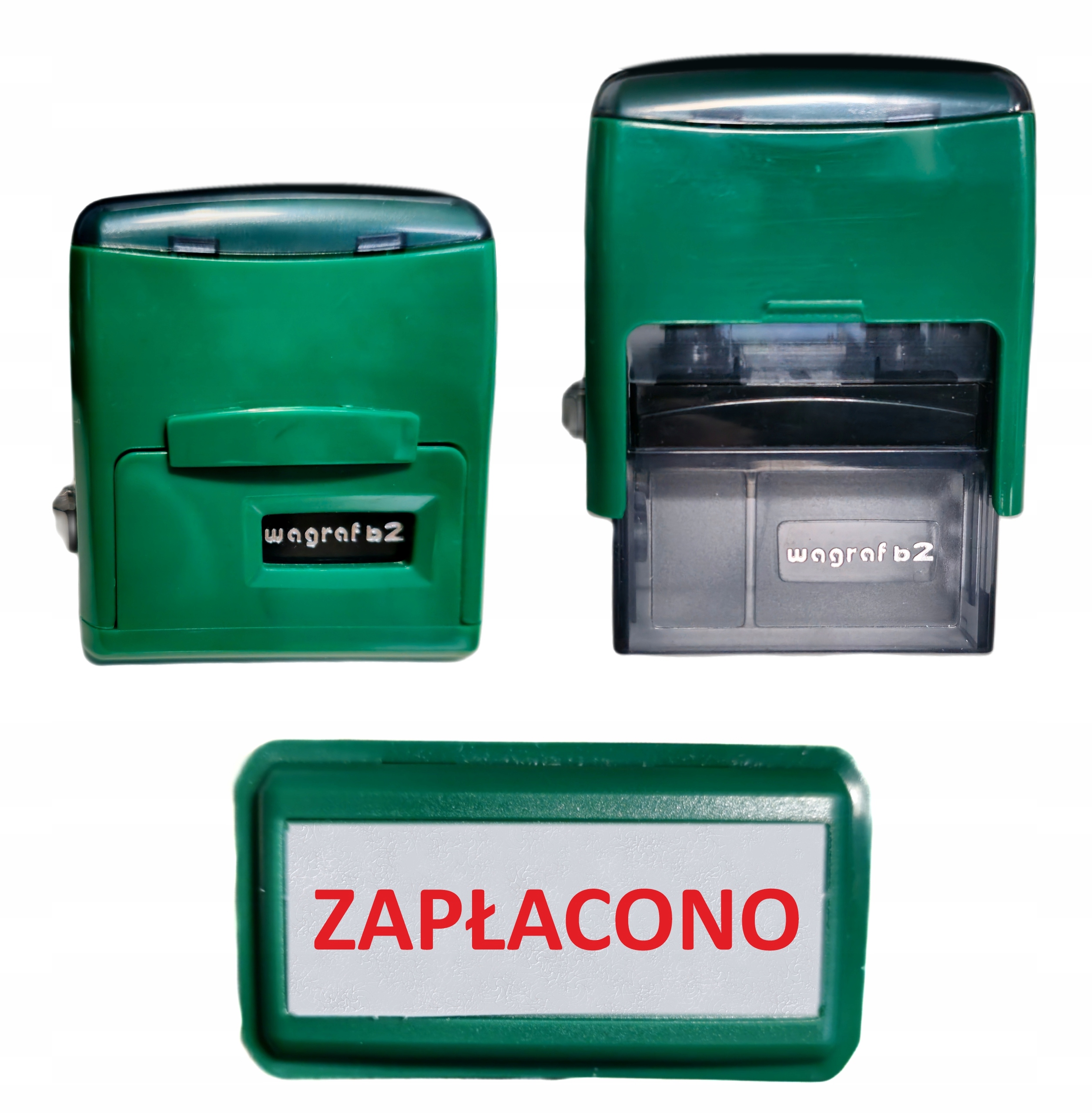 ZAPŁACONO - Pieczątka Wagraf b2s