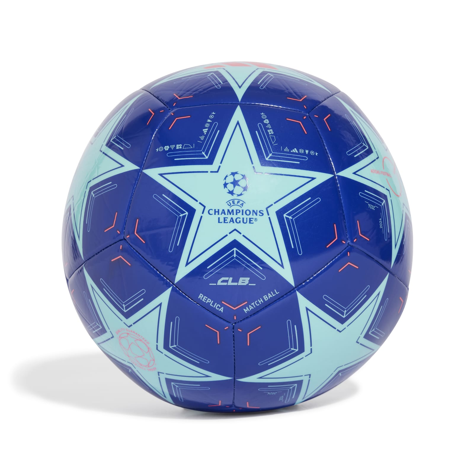 Piłka Nożna Adidas Liga Mistrzów Ucl Club IX4066 Niebieska Treningowa ROZ.5