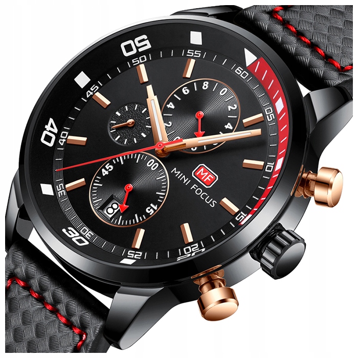 Pánské hodinky Mini Focus analog datum chronograf