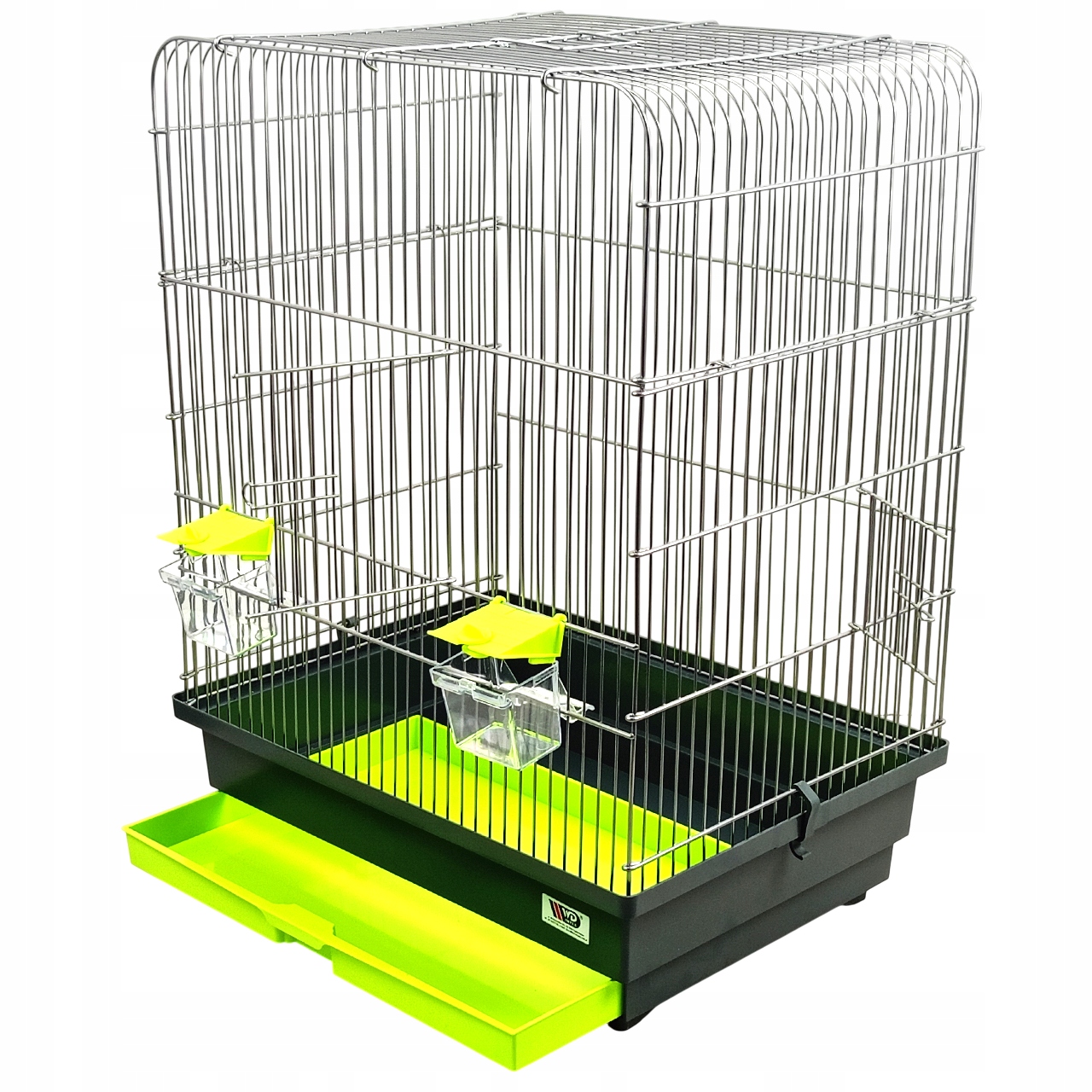 Levně Klec Pro Ptáky Velká, Papouška, Zeberka Vlnitá, 60 CM Vysoká, Kanárka Nymfy