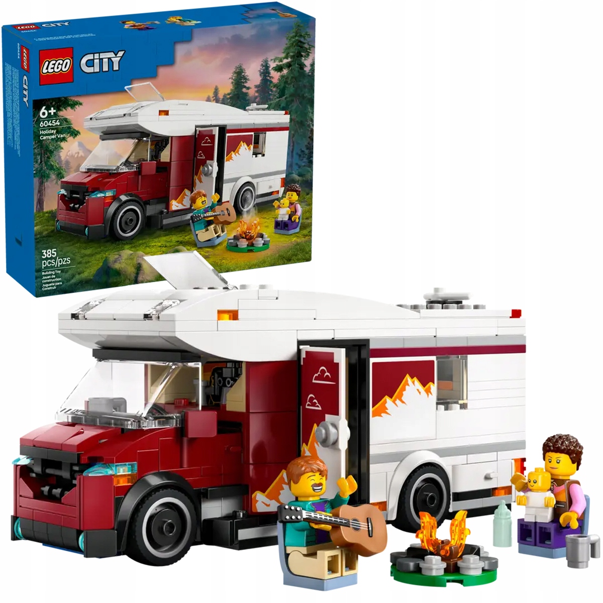 Lego City Prázdninový karavan plný dobrodružství 60454