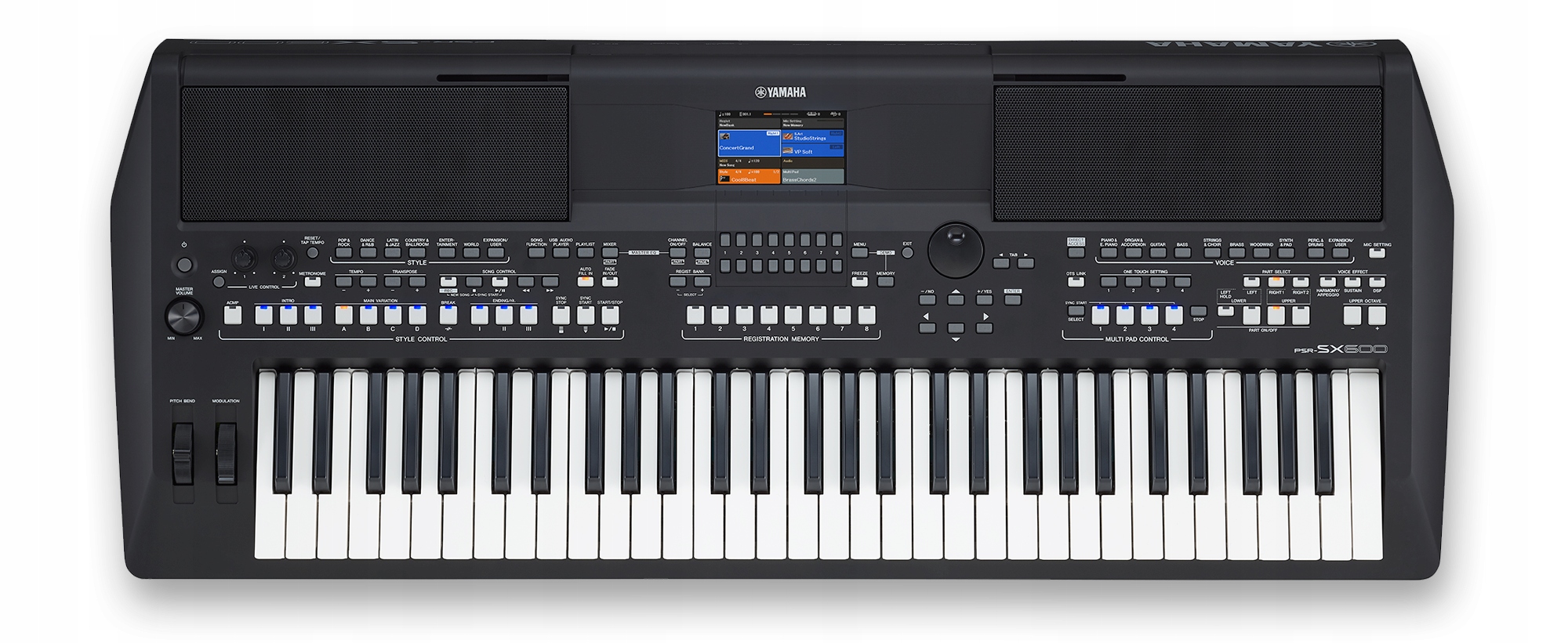 Yamaha PSR-SX600 stacja robocza keyboard aranżer - RATY 0%