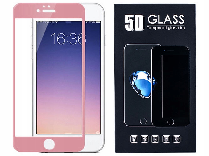 

Iphone 6 6S Plus Szkło Hartowane 5D 9H Pełny Klej
