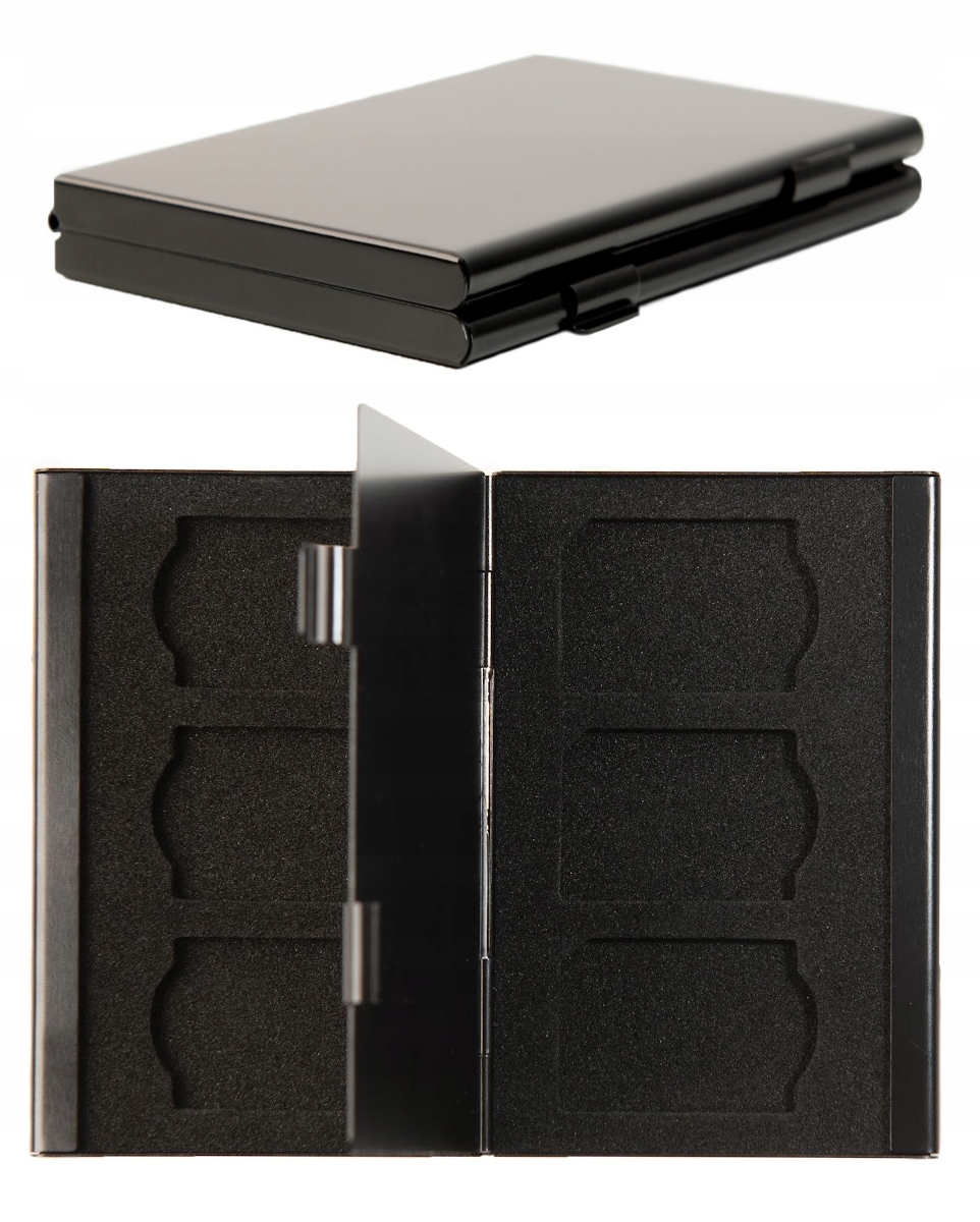 ETUI PUDEŁKO BOX NA 6 KART PAMIĘCI SD SDXC SDHC
