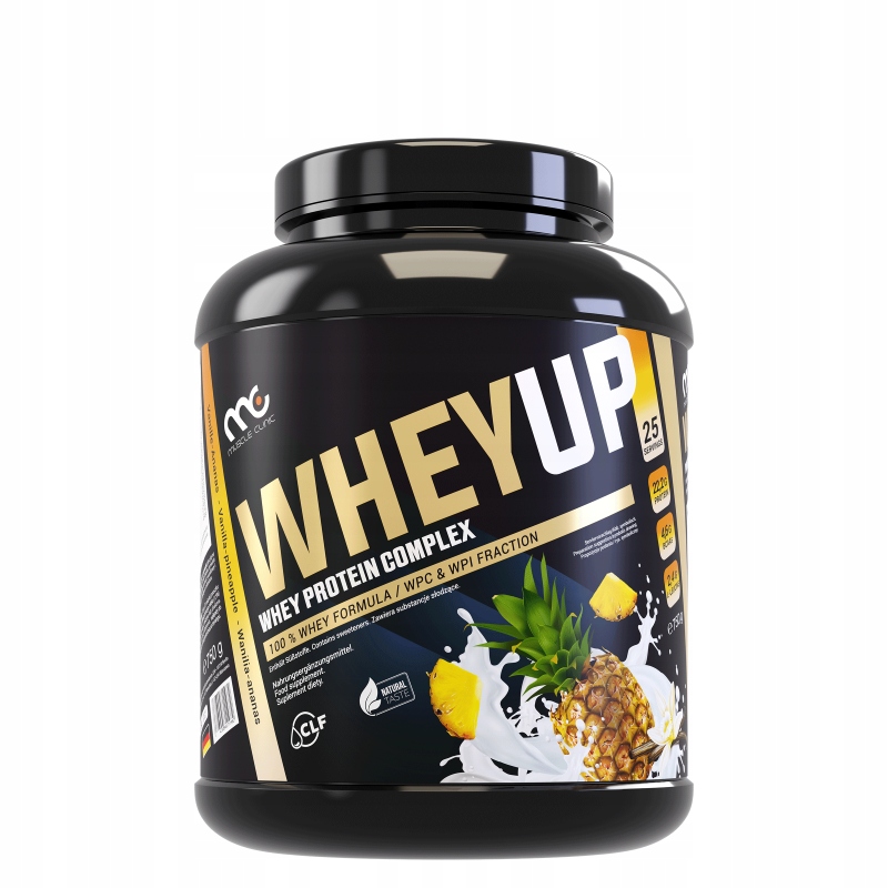 Muscle Clinic Whey Up 750 g Wpc syrovátkový koncentrát čistý Top