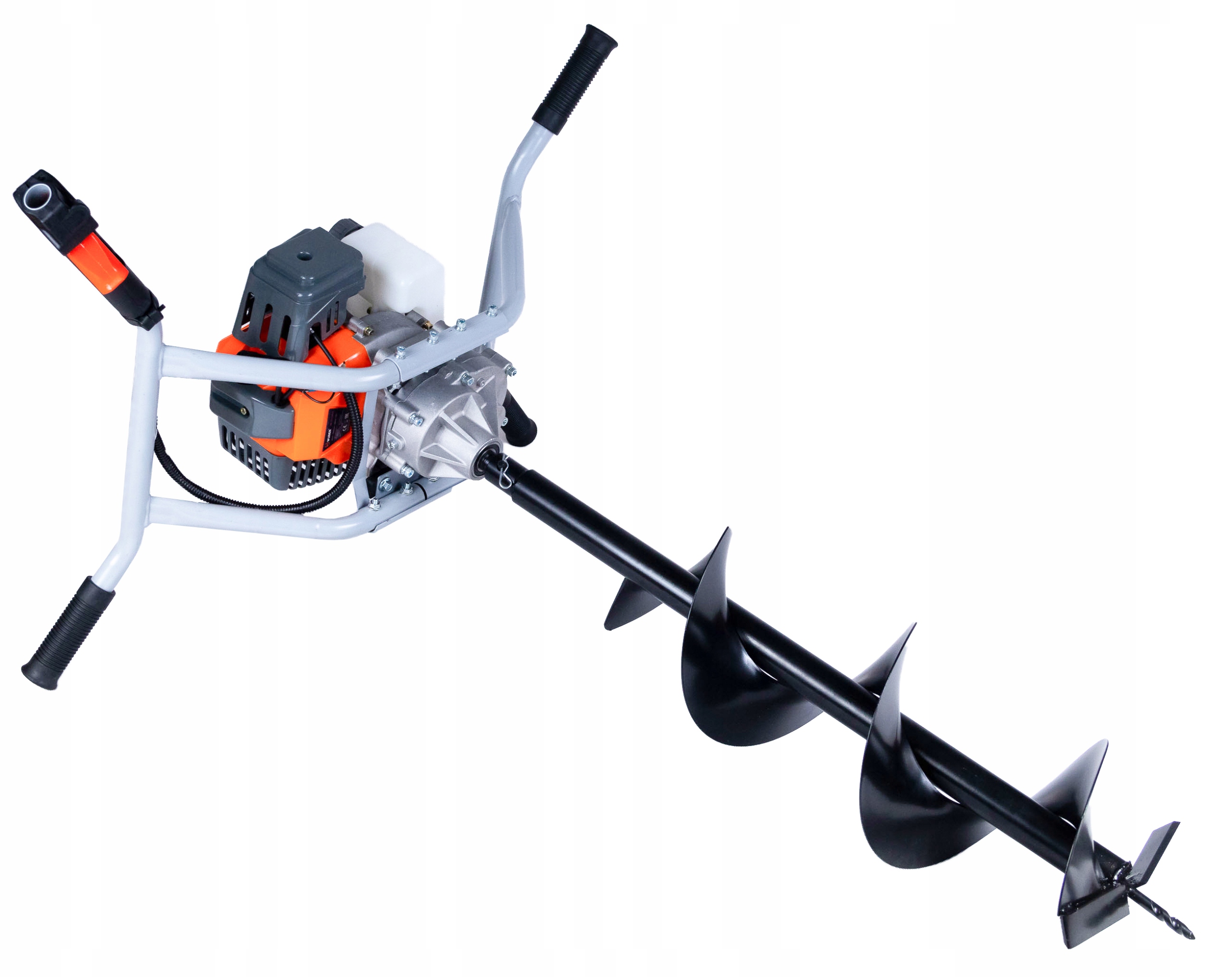 WIERTNICA SPALINOWA ŚWIDER DO ZIEMI XXL 3 WIERTŁA+GRATIS LATARKA NA GŁOWĘ! Seria WR-GD