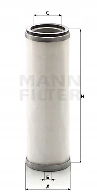 MANN-FILTER LE 10 008 FILTR CIEZAROWKA Marka Mann-Filter