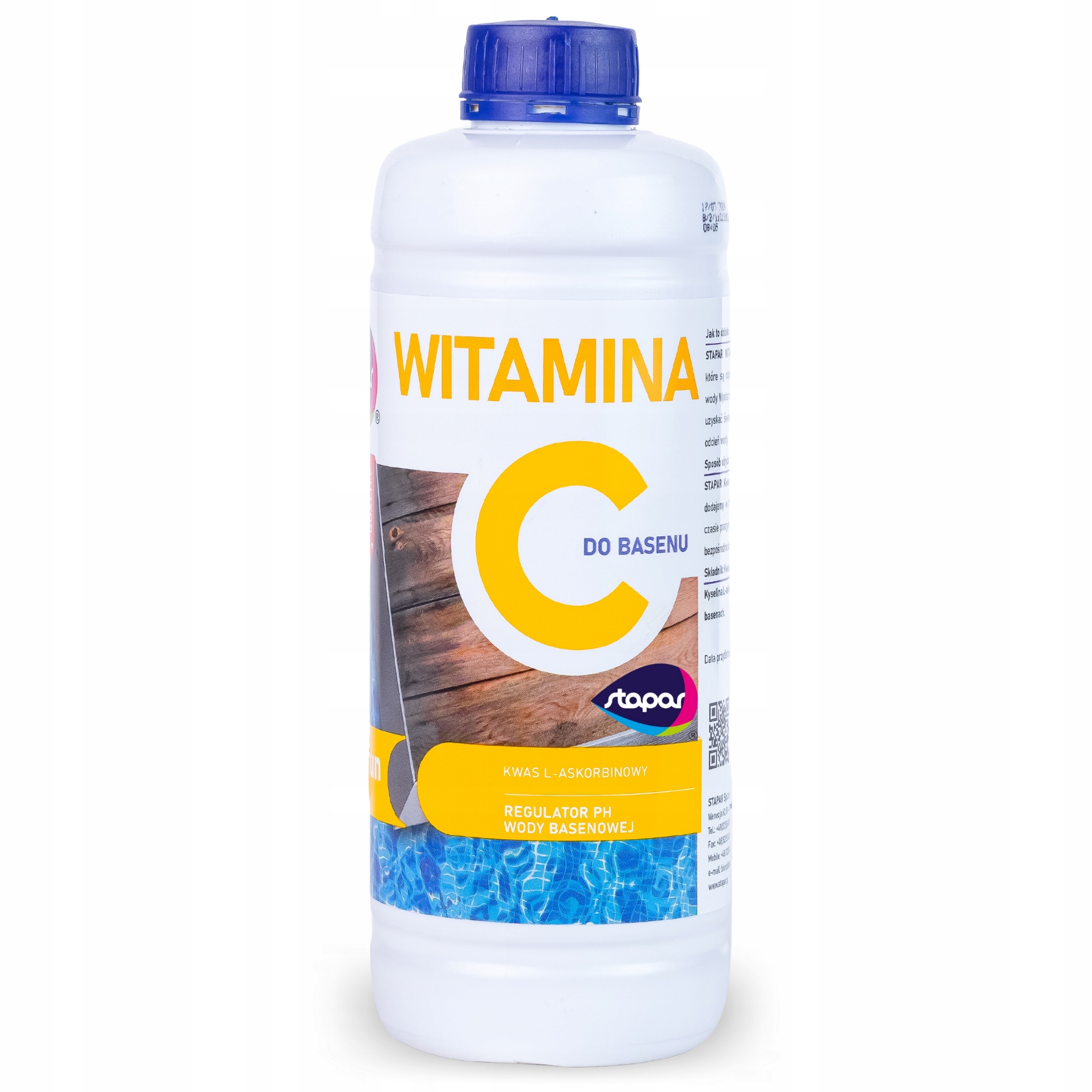 

Witamina C Kwas L-askorbinowy Do Basenu 1L Stapar