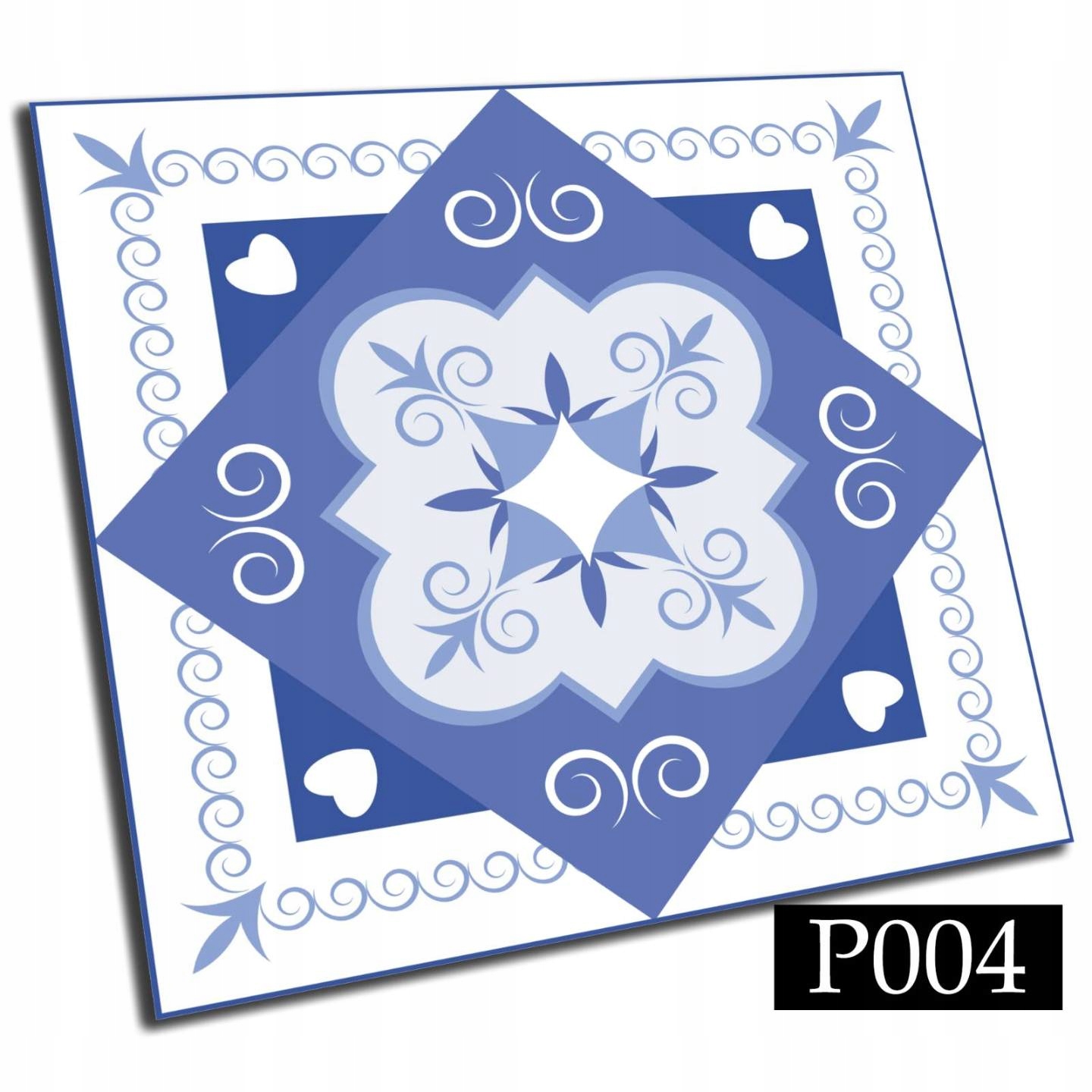 Samoprzylepne kafelki PCV 25 Kwiatowy Motyw