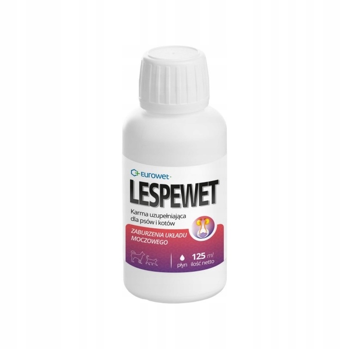 

Eurowet Lespewet na układ moczowy 125ml pies kot