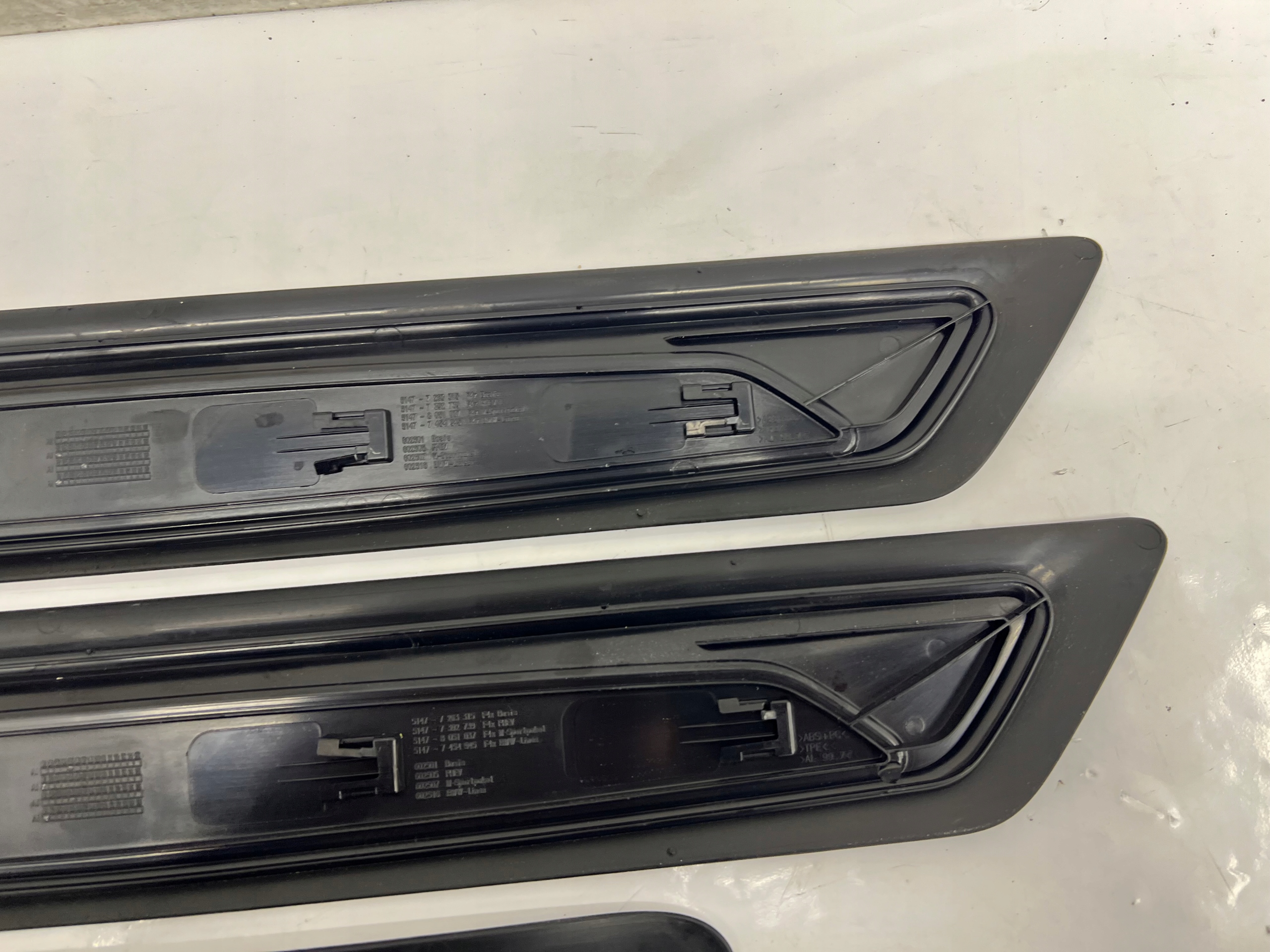 BMW 2 F45 mouldings threshold front rear part KOMPLET 7263315